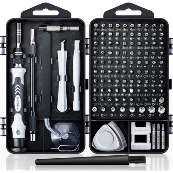 122 in 1 Precision Computer Screwdriver Kit, Laptop Screwdriver Sets - Picture 1 of 7